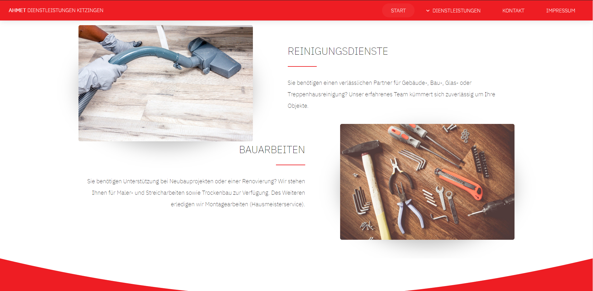 Ahmed-Dienstleistungen-Kitzingen-Portfolio